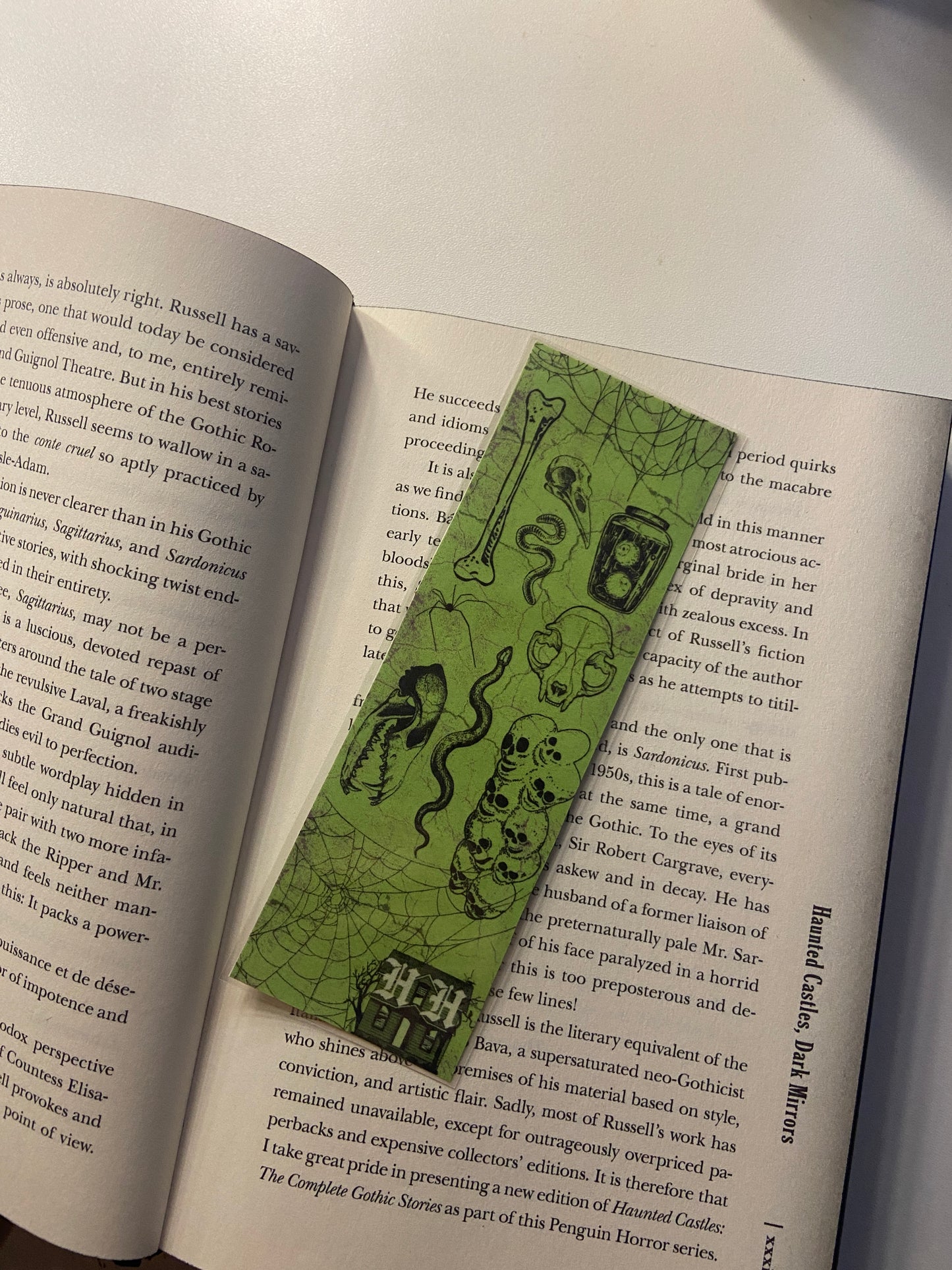 Creepy Crawly Bookmark