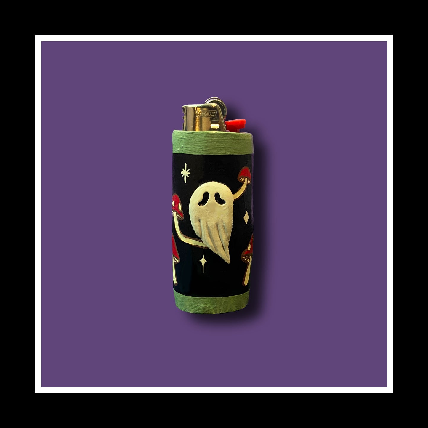 Mushroom Ghost Lighter Sleeve