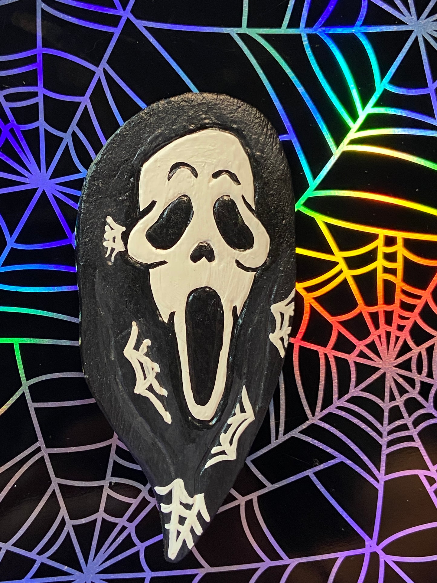 Scream Spiderweb Magnet